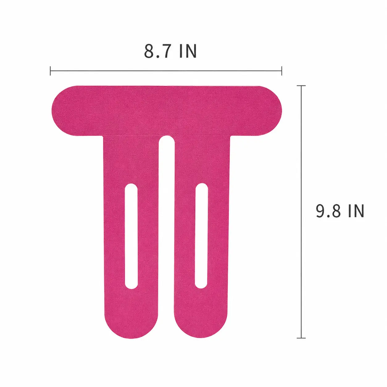 Precut Kinesiology Tape for Knees, 10 Pcs Athletic Knee Support Tape, Waterproof Elastic Sports Tape for Running, Gym & Basketball