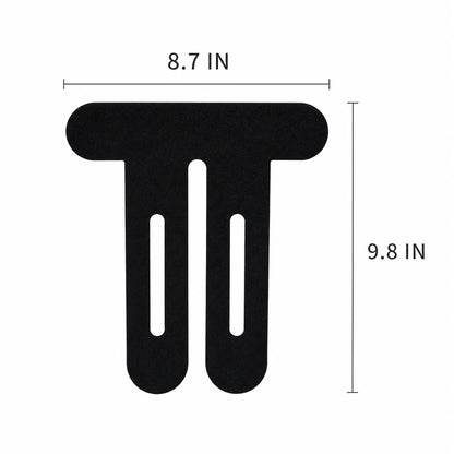 Precut Kinesiology Tape for Knees, 10 Pcs Athletic Knee Support Tape, Waterproof Elastic Sports Tape for Running, Gym & Basketball